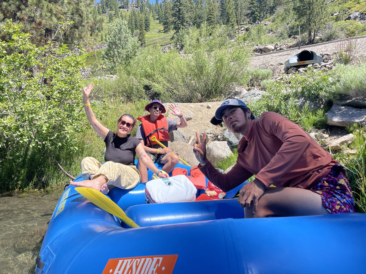 Rafting on the Truckee River